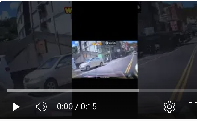 基隆垃圾車失控自撞