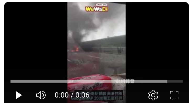 74潭子往松竹段火燒車
