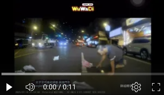 母湯阿餒闖馬路～斑馬線那麼近