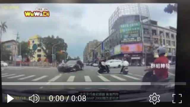 闖紅燈,騎士,波及,車禍,偽險,
