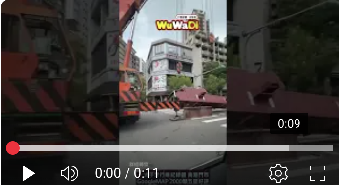 新北三重鋼梁意外｜聯結車載鋼材脫落