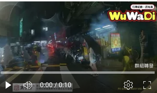 沒看到小朋友要過馬路嗎？？