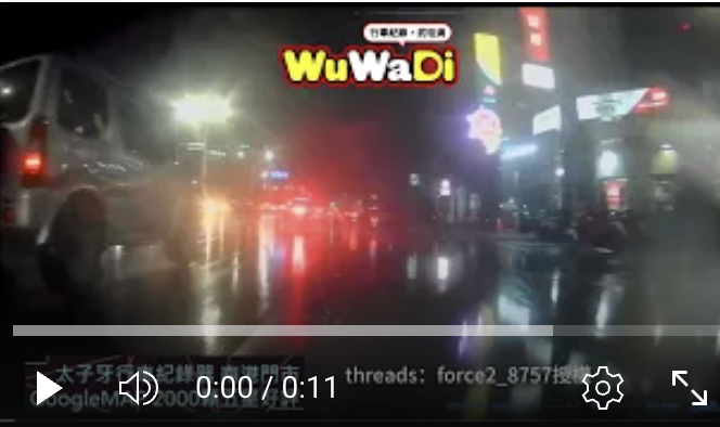 差點就被雨傘ko了