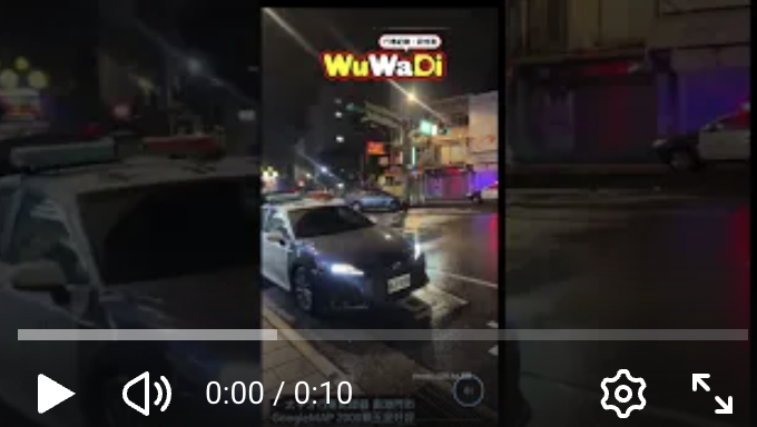 南港路一段自撞車禍10/18