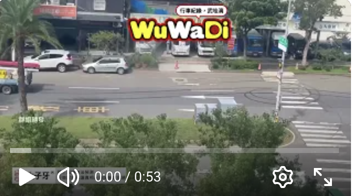 新北林口路口狂甩尾！藍色BMW夜間飆車居民夜不能寐