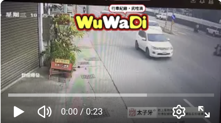 阿罵～拜託你以後別上路了