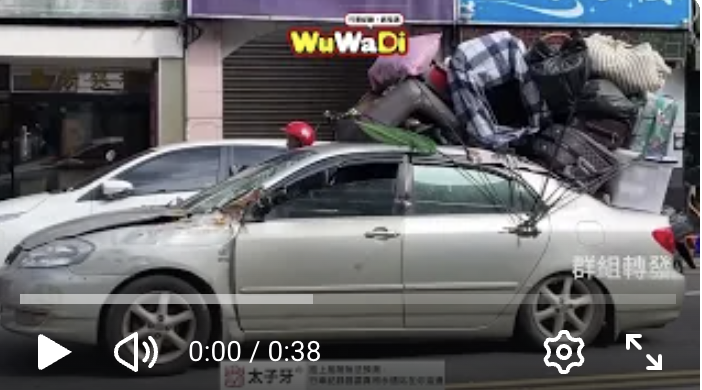 頭又大果然無極限的啥都能載