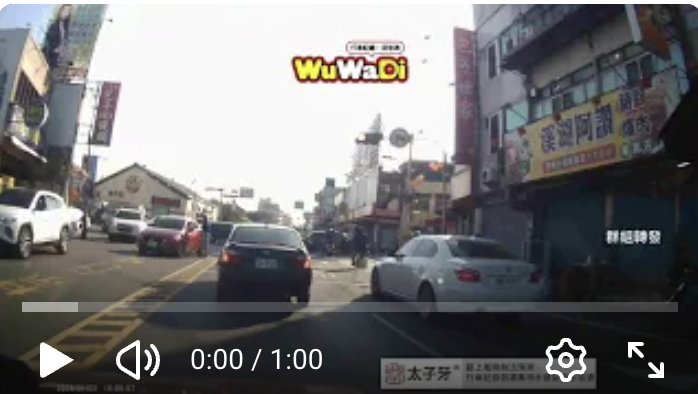 又是未禮讓行人！斑馬線直撞　女子當場摔倒氣炸