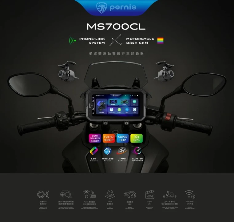 機車行車紀錄器CARPLAY 機車行車紀錄器CARPLAY